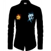 Men's Casual Floral Printed Cotton Blend Unstitched Shirt Fabric 1.6 Mtrs (Black) Men's Casual Floral Printed Cotton Blend Unstitched Shirt Fabric 1.6 Mtrs (Black)