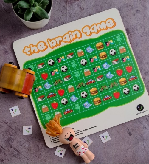 Brain Game Wooden Board Game Toys (MultiColor)