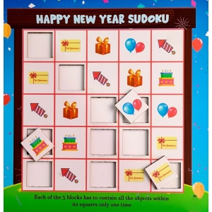 Generic Festival- NY Wooden Puzzle Game Toys (MultiColor)