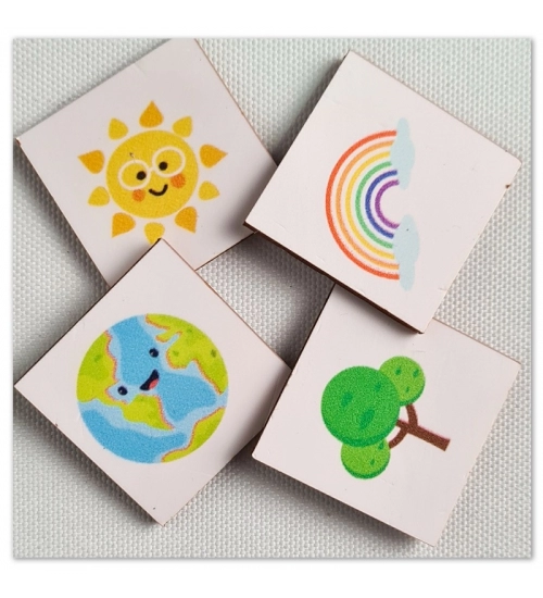 Save the earth - Easy Wooden Puzzle Game Toys (MultiColor)