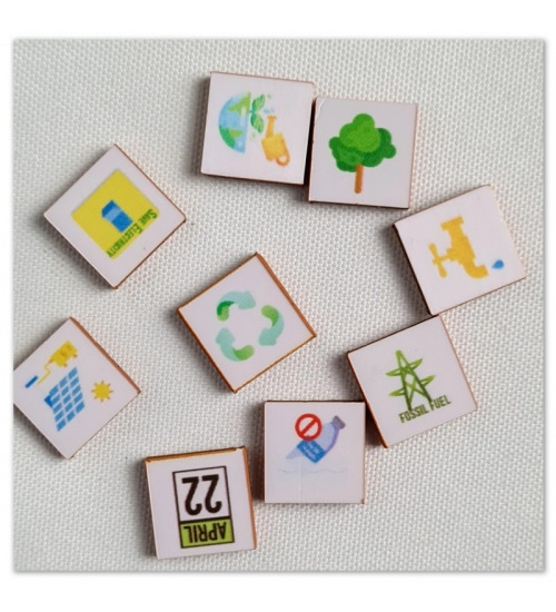 Save the earth - Difficult Wooden Puzzle Game Toys (MultiColor)