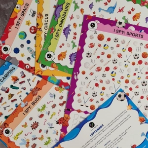 Generic Ispy PVC Educational Toys (MultiColor)