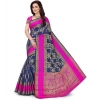 Women's Jacquard Woven Saree With Unstitched Blouse 5.5Mtr (Blue) Women's Jacquard Woven Saree With Unstitched Blouse 5.5Mtr (Blue)