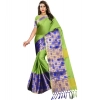 Women's Jacquard Woven Saree With Unstitched Blouse 5.5Mtr (Green) Women's Jacquard Woven Saree With Unstitched Blouse 5.5Mtr (Green)