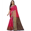 Women's Silk Blend Woven Saree With Unstitched Blouse 5.5Mtr (Multicolor) Women's Silk Blend Woven Saree With Unstitched Blouse 5.5Mtr (Multicolor)