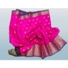 Women's Silk Blend Woven Saree With Unstitched Blouse 5.5Mtr (Pink) Women's Silk Blend Woven Saree With Unstitched Blouse 5.5Mtr (Pink)