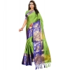 Women's Jacquard Woven Saree With Unstitched Blouse 5.5Mtr (Green) Women's Jacquard Woven Saree With Unstitched Blouse 5.5Mtr (Green)