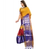Women's Jacquard Woven Saree With Unstitched Blouse 5.5Mtr (Mustard) Women's Jacquard Woven Saree With Unstitched Blouse 5.5Mtr (Mustard)