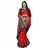 Women's Silk Blend Woven Saree With Unstitched Blouse 5.5Mtr (Purple-Red) Women's Silk Blend Woven Saree With Unstitched Blouse 5.5Mtr (Purple-Red)