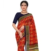 Women's Georgette Floral Print Saree With Unstitched Blouse 5.5Mtr (Multicolor) Women's Georgette Floral Print Saree With Unstitched Blouse 5.5Mtr (Multicolor)