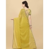 Women's Silk Blend Embellished Saree With Unstitched Blouse 5.5Mtr (Mustard) Women's Silk Blend Embellished Saree With Unstitched Blouse 5.5Mtr (Mustard)