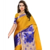 Women's Jacquard Woven Saree With Unstitched Blouse 5.5Mtr (Mustard) Women's Jacquard Woven Saree With Unstitched Blouse 5.5Mtr (Mustard)