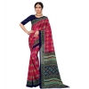 Women's Georgette Floral Print Saree With Unstitched Blouse 5.5Mtr (Pink) Women's Georgette Floral Print Saree With Unstitched Blouse 5.5Mtr (Pink)