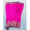 Women's Silk Blend Woven Saree With Unstitched Blouse 5.5Mtr (Pink) Women's Silk Blend Woven Saree With Unstitched Blouse 5.5Mtr (Pink)