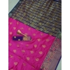 Women's Silk Blend Woven Saree With Unstitched Blouse 5.5Mtr (Pink) Women's Silk Blend Woven Saree With Unstitched Blouse 5.5Mtr (Pink)