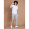 Men's Casual Cotton Striped Full Length Track Pant (Greymelange) Men's Casual Cotton Striped Full Length Track Pant (Greymelange)
