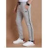 Men's Casual Cotton Striped Full Length Track Pant (Greymelange) Men's Casual Cotton Striped Full Length Track Pant (Greymelange)