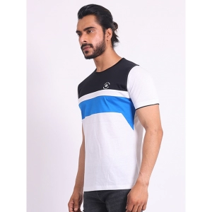 Generic Men's Casual Cotton Printed Round Neck Half Sleeve T-Shirt (Black)