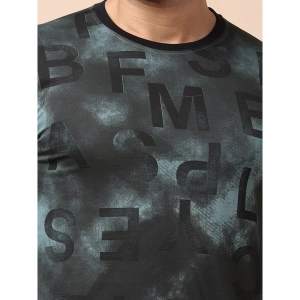 Generic Men's Casual Cotton Printed Round Neck Full Sleeve T-Shirt (Grey)
