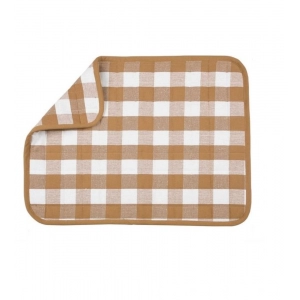 Generic Pack Of_6 Cotton Checkered Kitchen Towel Sets (Beige)