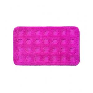 Generic Polyester Knitted Bathmats Sets (Pink, Size: 16x24 In)