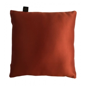 Generic Pack Of_4 Faux Leather Printed Car Pillow Sets (Brown, Size: 12x12 In)