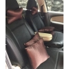 Dropship Pack Of_6 Polyester Solid Car Pillow Sets (Grey, Size: 12x12 In)