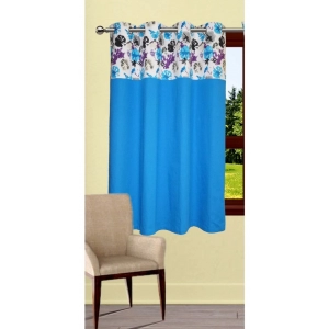 Generic Cotton Printed Curtains (Multicolor, Size: 54x90 In)