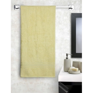 Generic Cotton Striped Bath Towels (Green, Size: 35x71 In)