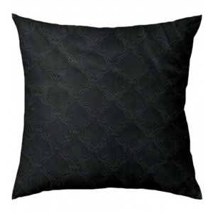 Generic Pack Of_4 Polyester Printed Car Pillow Sets (Black, Size: 12x12 In)