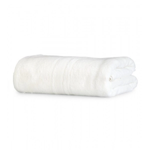 Generic Cotton Striped Bath Towels (Off-white, Size: 35x71 In)