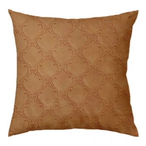 Generic Pack Of_4 Polyester Printed Car Pillow Sets (Brown, Size: 12x12 In)