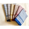 Dropship Pack Of_6 Cotton Checkered Kitchen Towel Sets (Multicolor, Size: 18x28 In)