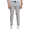 Men's Casual Cotton Striped Full Length Track Pant (Greymelange) Men's Casual Cotton Striped Full Length Track Pant (Greymelange)
