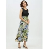 Dropship Women's Rayon Floral Sleeveless Calf-length Dress (Multicolor)