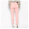 Dropship Women's Denim Solid Buttoned Jeans (Pink)