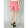 Dropship Women's Cotton Solid Above Knee Shorts (Pink)