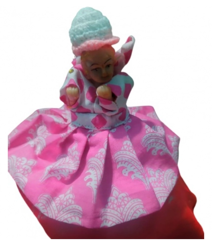 Laddu Gopal Cottn Dress Size: 0 To 6 (Pink)