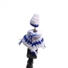 Laddu Gopal Tharad Dress Size: 0 To 6 (White-Blue) Laddu Gopal Tharad Dress Size: 0 To 6 (White-Blue)