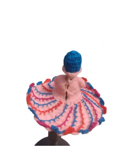 Laddu Gopal Tharad Dress Size: 0 To 6 (Baby Pink)