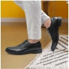Men's Casual Faux Leather Solid Lace-Up Formal Shoes (Black) Men's Casual Faux Leather Solid Lace-Up Formal Shoes (Black)