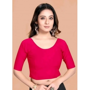 Generic Pack Of_2 Women's Hosiery Short Sleeves Round Neck Non-Padded Blouse (Pink)