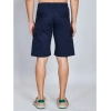 Men's Casual Cotton Solid Knee Length Cargo Shorts (Navy) Men's Casual Cotton Solid Knee Length Cargo Shorts (Navy)