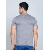 Men's Casual Nylon Solid Half Sleeve Round Neck T-Shirt (Black) Men's Casual Nylon Solid Half Sleeve Round Neck T-Shirt (Black)