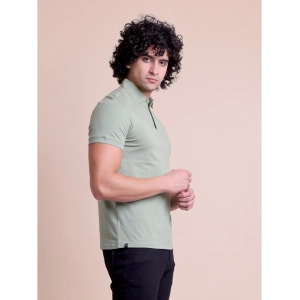 Generic Men's Casual Cotton Solid Half Sleeve Polo Neck T-Shirt (Newsage)
