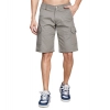 Men's Casual Cotton Solid Knee Length Cargo Shorts (DarkGrey) Men's Casual Cotton Solid Knee Length Cargo Shorts (DarkGrey)