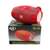Dropship Plastic Rubber Wireless AO105 Bluetooth Speaker (Red)
