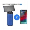 Dropship Plastic Rubber Wireless KT125 Bluetooth Speaker (Blue)