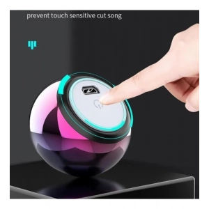 Generic Plastic Rubber Wireless M3 Bluetooth Speaker (Multicolor)