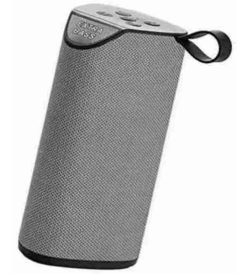 Plastic Rubber Wireless TG111 Bluetooth Speaker (Grey)